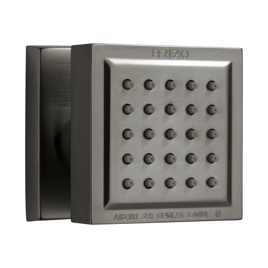 Brizo 84121-SL Essential Touch-Clean Square Body Spray Brilliance Luxe Steel