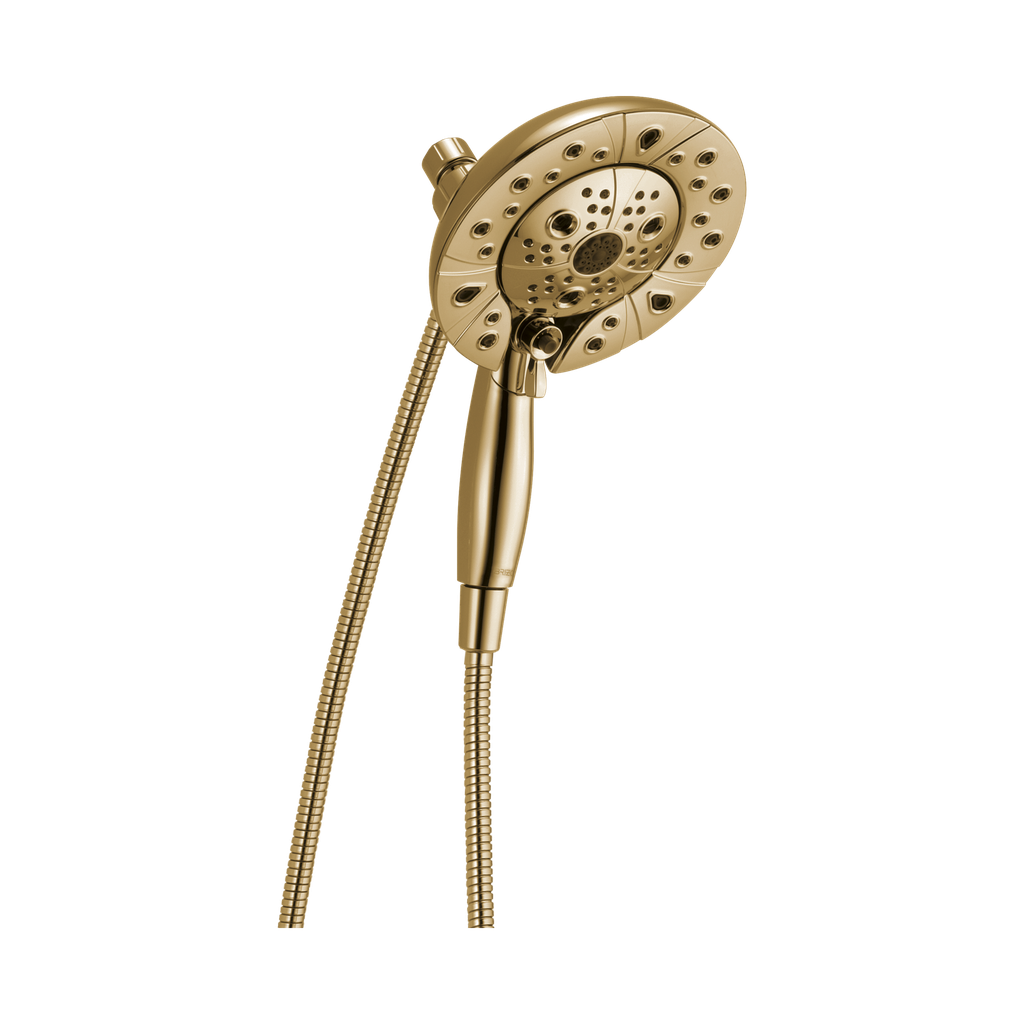 Brizo 86220-PG Essential Classic Round H2Okinetic Shower Brilliance Polished Gold