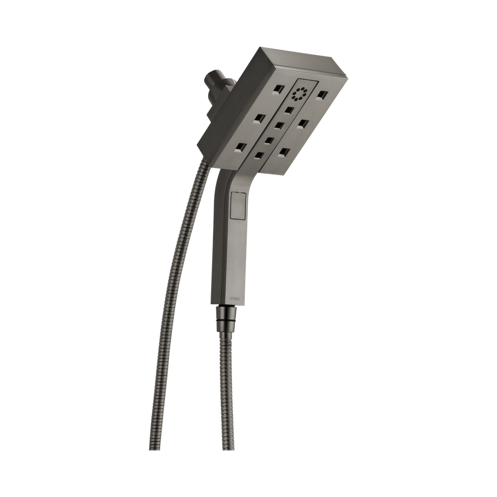 Brizo 86280-SL-2.5 Essential Linear Square H2Okinetic Shower Brilliance Luxe Steel