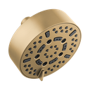 Brizo 87292-GL-2.5 Essential 5” Linear Round H2Okinetic 2.5 GPM Shower Head Brilliance Luxe Gold