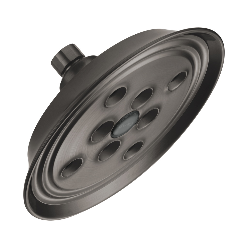Brizo 87305-SL Essential 7" Classic Round H2Okinetic Showerhead Brilliance Luxe Steel