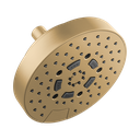 Brizo 87492-GL Essential 7" Linear Round 1.75 GPM Shower Head Brilliance Luxe Gold
