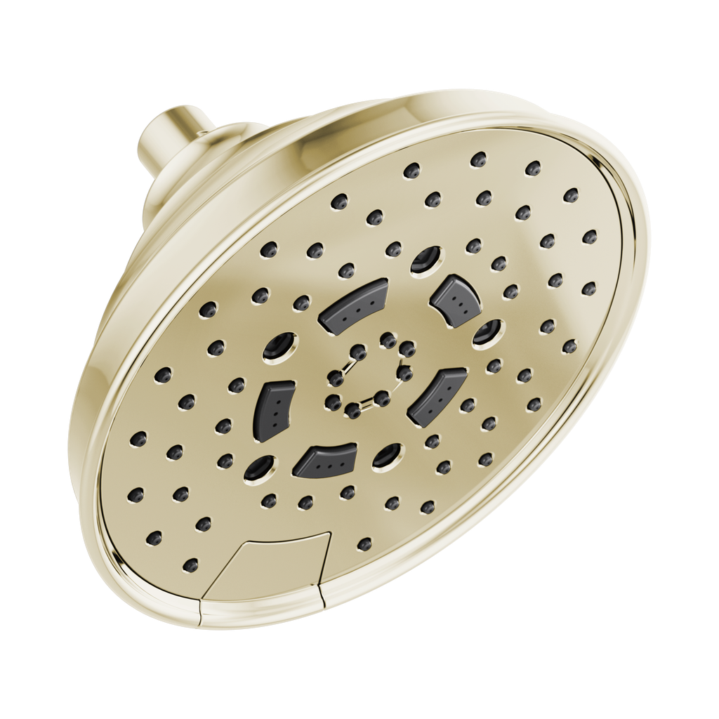 Brizo 87495-PN-2.5 Essential 7" Classic Round 2.5 GPM Shower Head Brilliance Polished Nickel