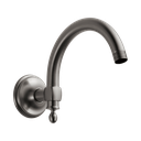 Brizo RP70909SL Essential 10" Classic Wall Mount Shower Arm And Flange Brilliance Luxe Steel