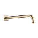 Brizo RP71650GL Essential 16" Linear Square Wall Mount Shower Arm And Flange Brilliance Luxe Gold