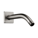 Brizo RP74448SL Essential 7" Linear Round Wall Mount Shower Arm And Flange Brilliance Luxe Steel