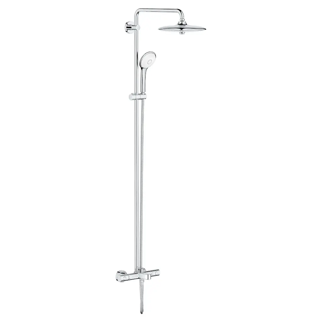 Grohe 26177002 Euphoria 260 Thermostatic Tub Shower System StarLight Chrome
