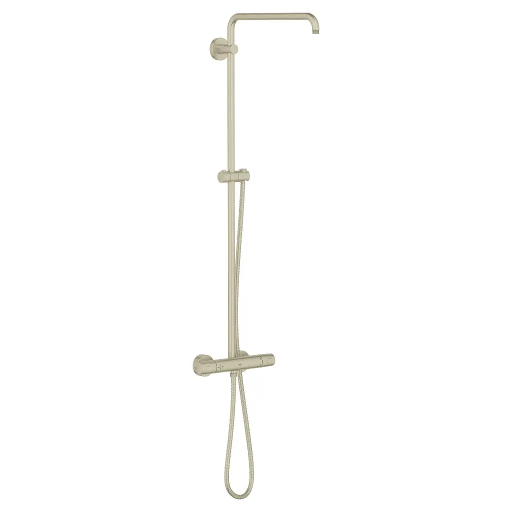 Grohe 26728EN0 Euphoria CoolTouch Thermostatic Shower System Brushed Nickel