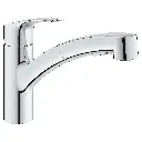 Grohe 30306001 Eurosmart Dual Spray Pull-Out Kitchen Faucet StarLight Chrome
