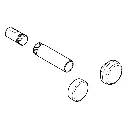 Grohe 47655EN0 Universal Loose Key And Shield Brushed Nickel