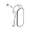 Grohe 49157000 Eurosmart Cosmo Pbv Trim Lever Grohe Chrome
