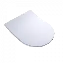 TOTO SS227#01 Slim D-Shape SoftClose Toilet Seat Cotton