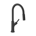 Hansgrohe 04852670 Locarno Higharc Kitchen Faucet 2 Spray Pull Down 1.75 Gpm Matte Black
