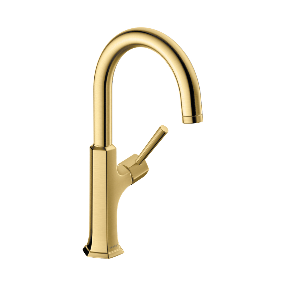 Hansgrohe 04854250 Locarno Bar Faucet 1.5 Gpm Brushed Gold Optic