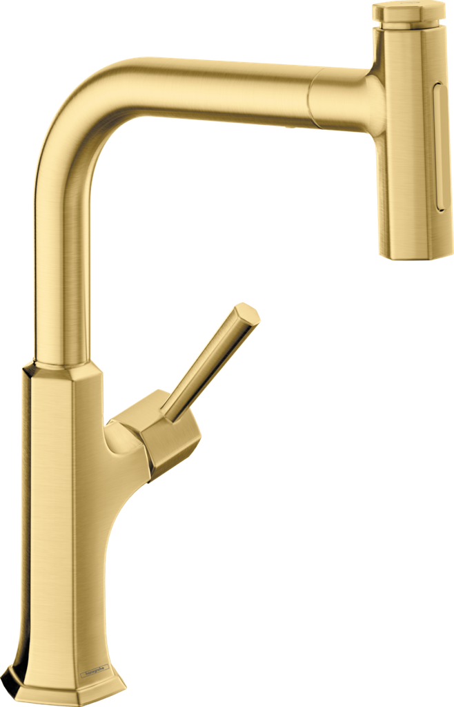 Hansgrohe 04855250 Higharc Kitchen Faucet 2 Spray Pull Out 1.75 Gpm
