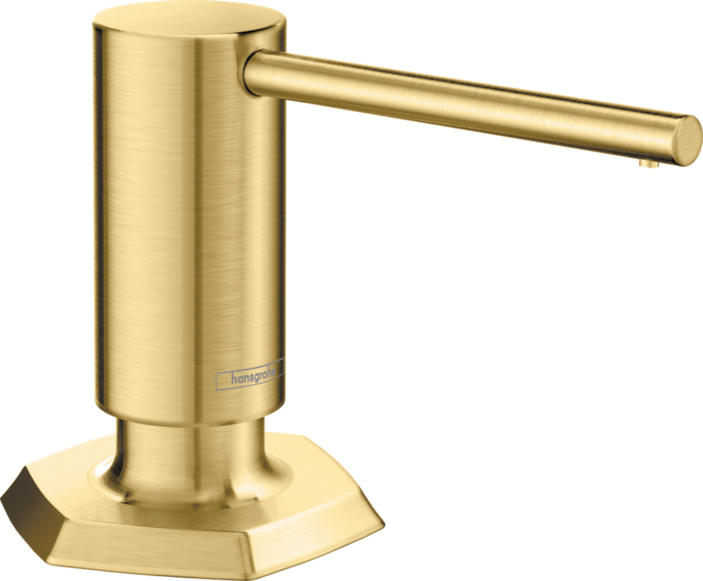 Hansgrohe 04857250 Locarno Soap Dispenser Brushed Gold Optic
