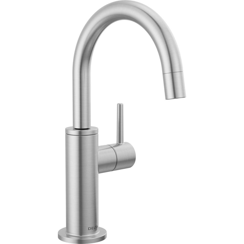 Delta 1930-AR-DST Contemporary Round Beverage Faucet Arctic Stainless