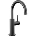 Delta 1930-BL-DST Contemporary Round Beverage Faucet Matte Black