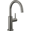 Delta 1930-KS-DST Contemporary Round Beverage Faucet Black Stainless