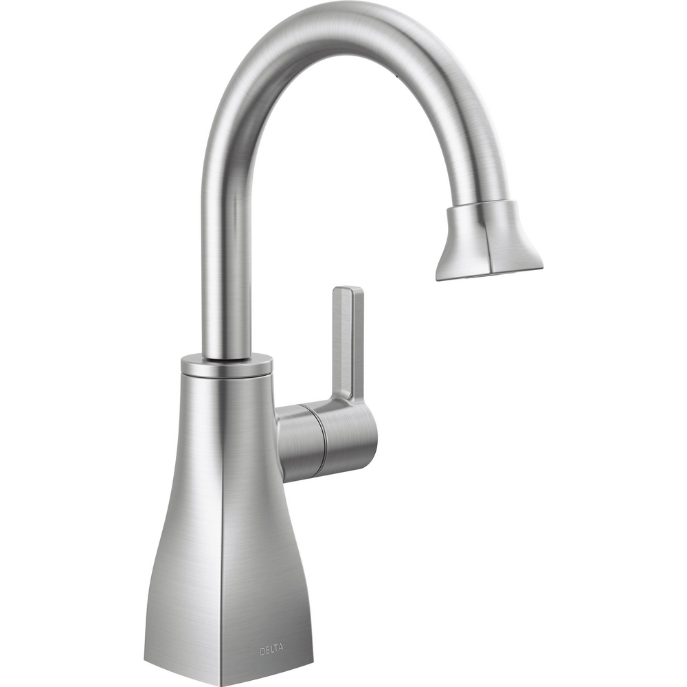 Delta 1940-AR-DST Contemporary Square Beverage Faucet Arctic Stainless