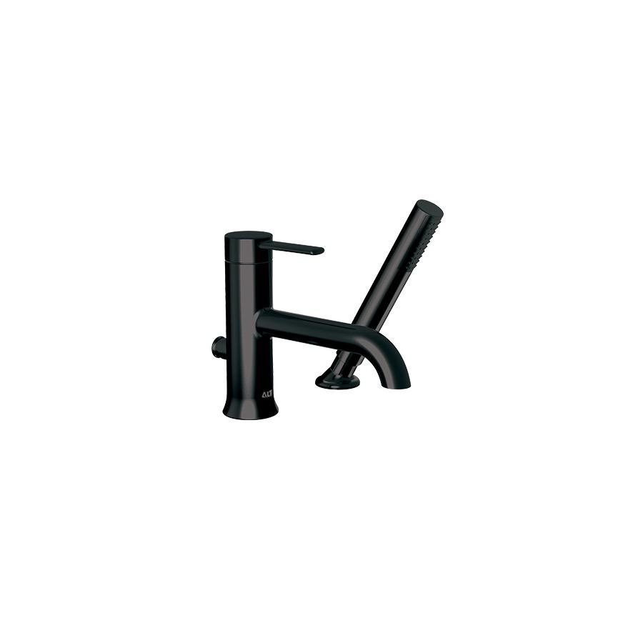 ALT 40742 Circo 2 Piece Deckmount Tub Filler With Handshower Electro Black