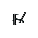ALT 40742 Circo 2 Piece Deckmount Tub Filler With Handshower Electro Black