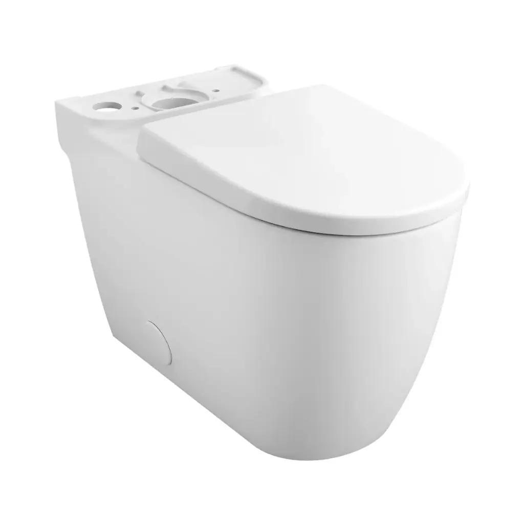 Grohe 39677000 Essence Right Height Elongated Toilet Bowl with Seat Alpine White