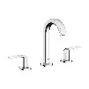 Grohe 20597000 Defined Widespread 2-Handle M-Size Bathroom Faucet Chrome