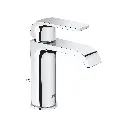 Grohe 23868000 Defined Single Hole Bathroom Faucet in Chrome