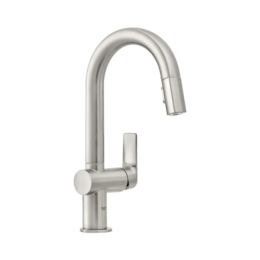 Grohe 30378DC0 Defined Dual Spray Pull-Down Bar Faucet SuperSteel