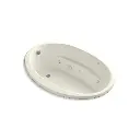 Kohler 1162-CB-96 Sunward 60" x 42" Drop-in Whirlpool Heated Bath Biscuit