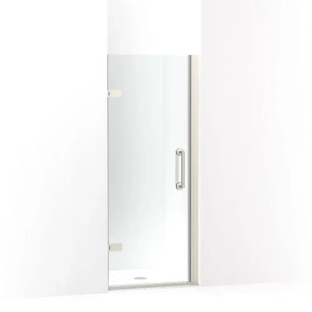 Kohler 27577-10L-BNK Components Frameless Pivot Shower Door Anodized Brushed Nickel