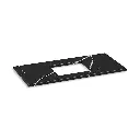 Kohler 28253-EMQ Silestone 49" Quartz Vanity Top With Rectangular Cutout Eternal Marquina