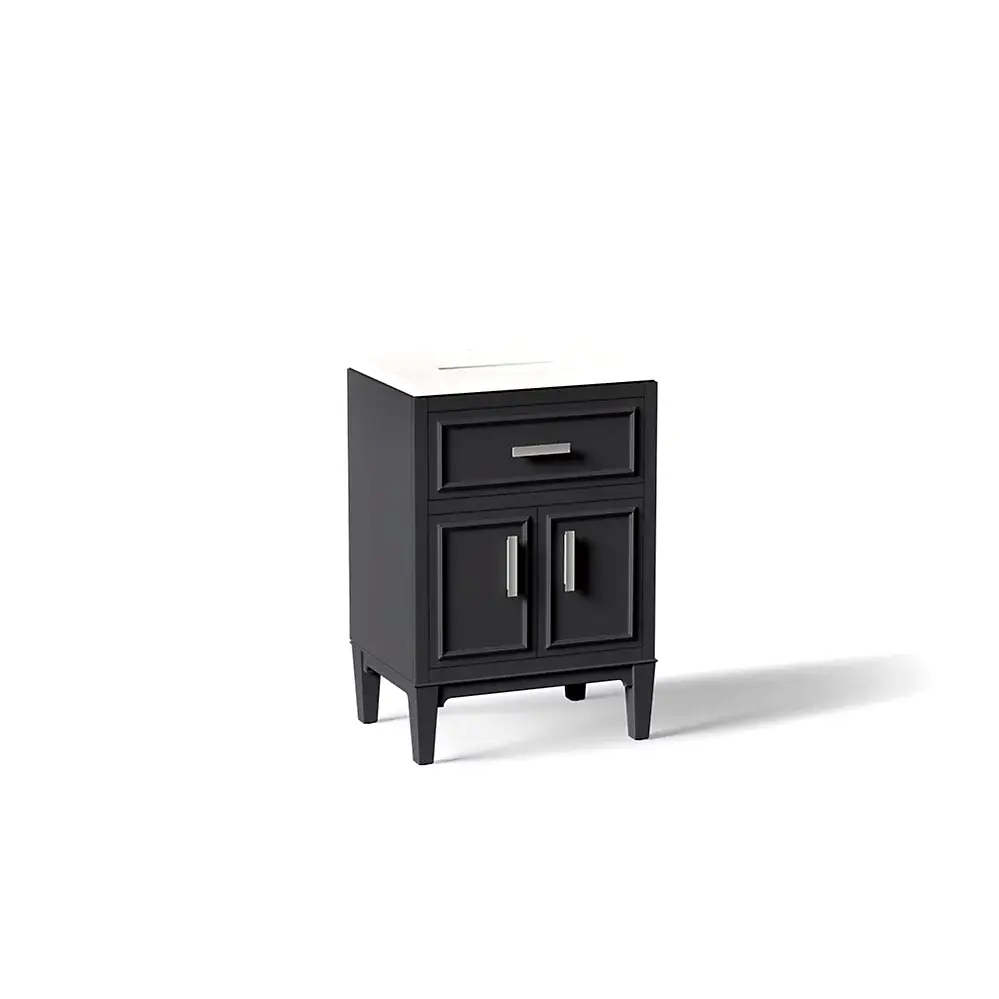 Kohler 33543-ASB-1WX Southerk 24" Vanity Cabinet With Sink Slate Grey