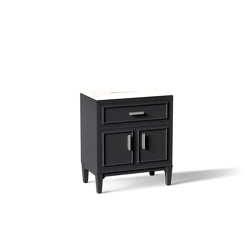 Kohler 33544-ASB-1WX Southerk 30" Vanity Cabinet With Sink Slate Grey