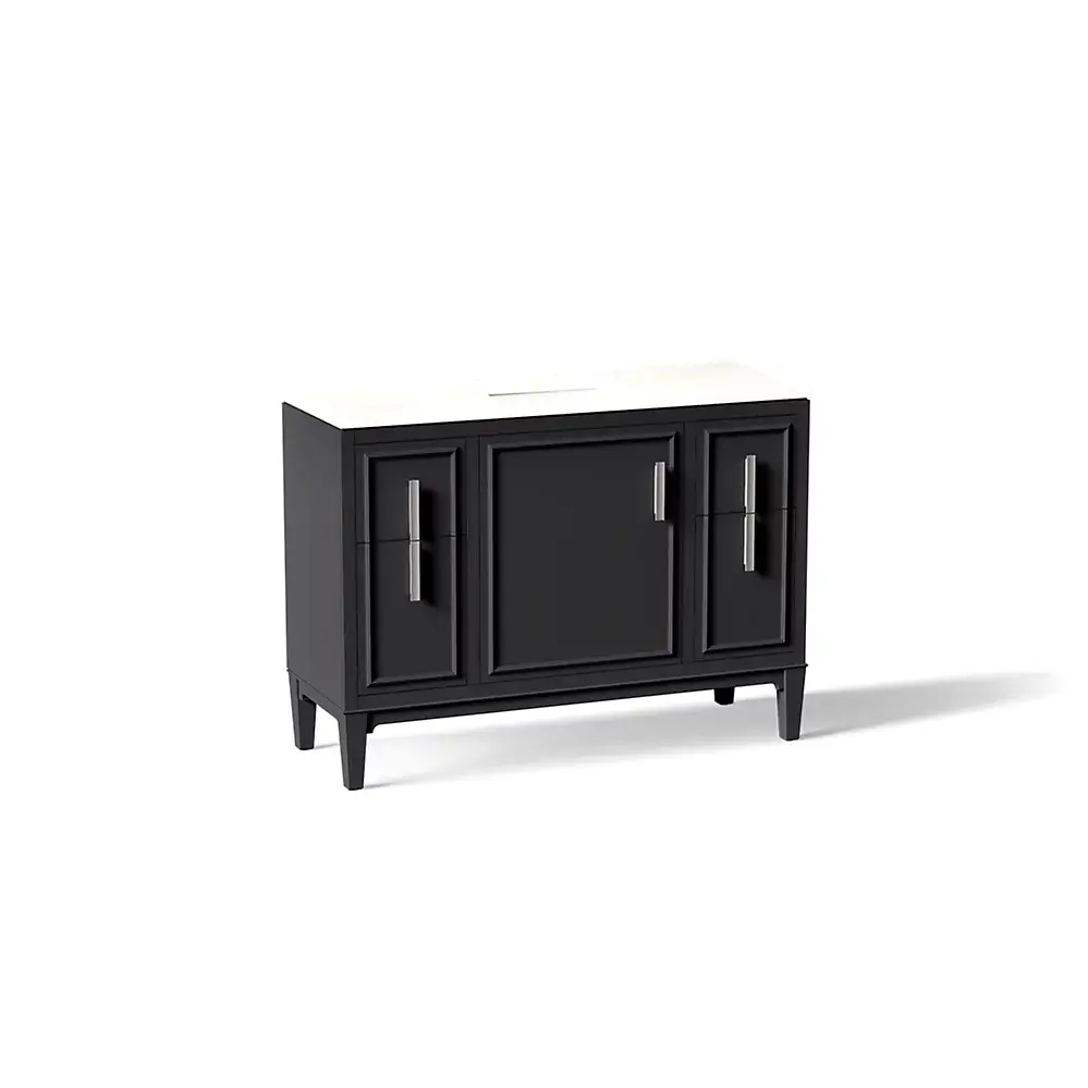 Kohler 33546-ASB-1WX Southerk 48" Vanity Cabinet With Sink Slate Grey