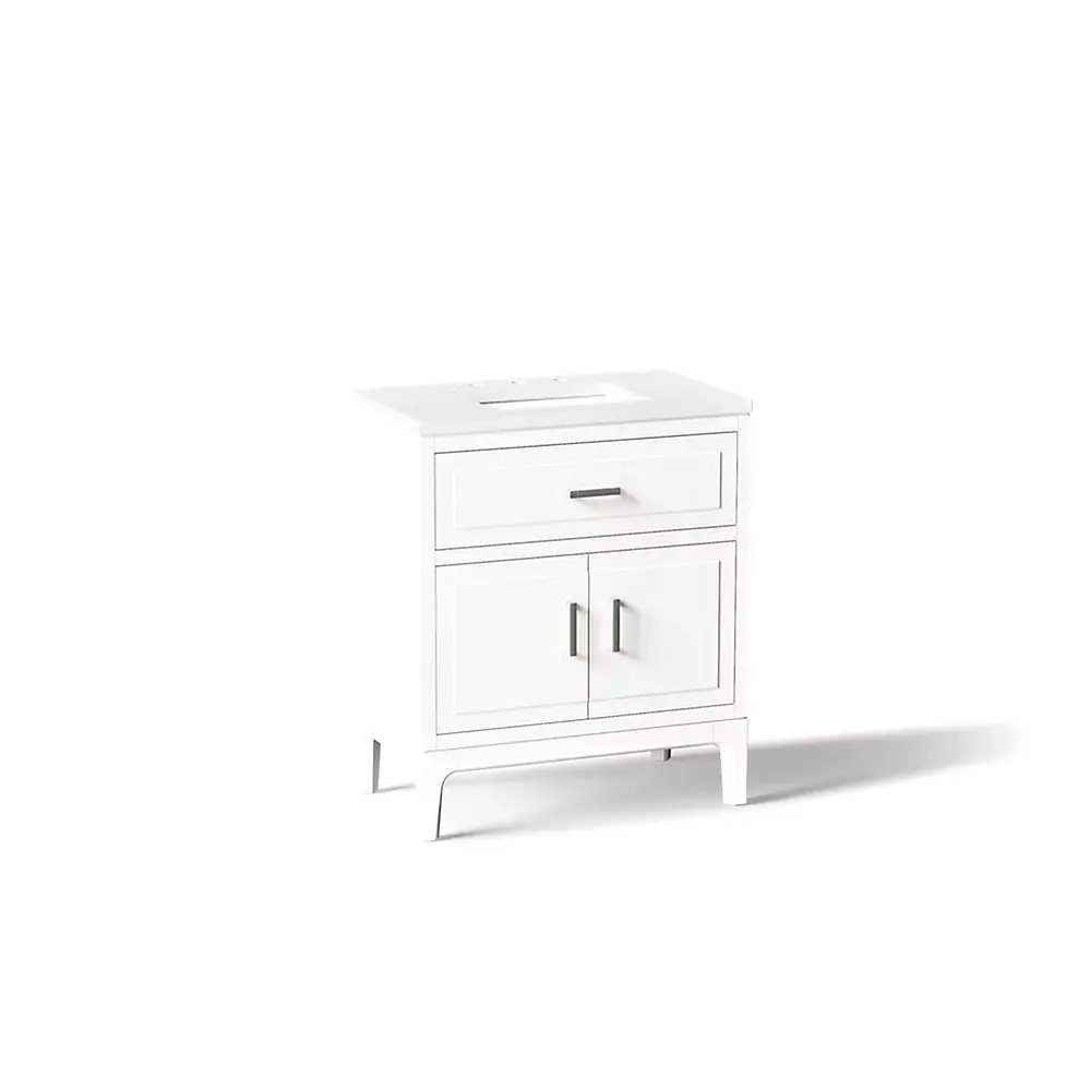 Kohler 33552-ASB-0 Seer 30" Vanity Cabinet With Sink White