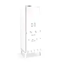 Kohler 33556-ASB-0 Seer 24" x 70" Linen Tower White