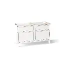 Kohler 33560-1WA Artifacts 60" Bathroom Vanity Cabinet Linen White