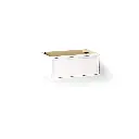 Kohler 33566-1WA Lodern 36" Wall Hung Bathroom Vanity Cabinet Linen White