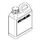 Kohler 1048656 1-Gallon Waterless Urinal Sealer