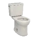 TOTO CST775CSFG#12 Drake Two Piece Round Toilet Sedona Beige