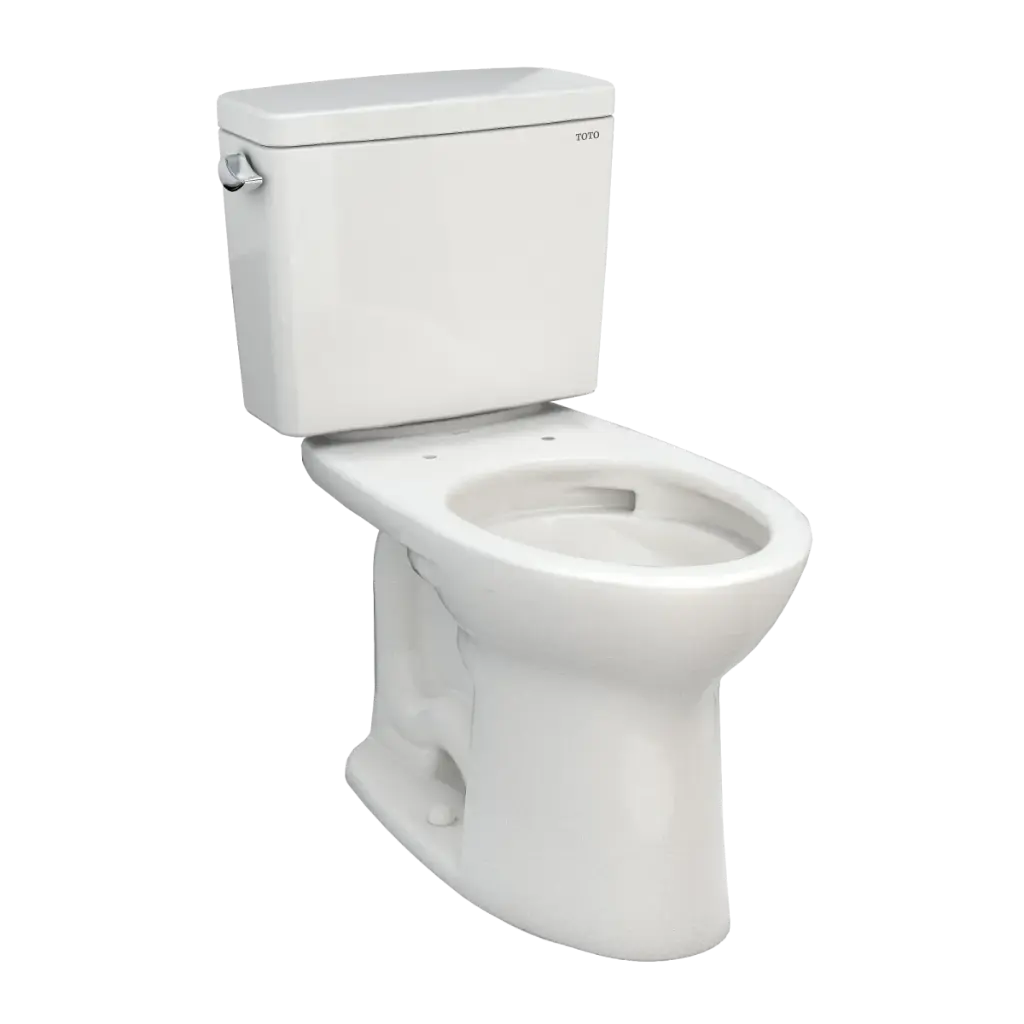 TOTO CST776CEFG#11 Drake Two Piece Elongated Toilet Colonial White