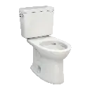 TOTO CST776CEFG#11 Drake Two Piece Elongated Toilet Colonial White