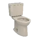 TOTO CST776CEG#03 Drake Two Piece Elongated Toilet Bone