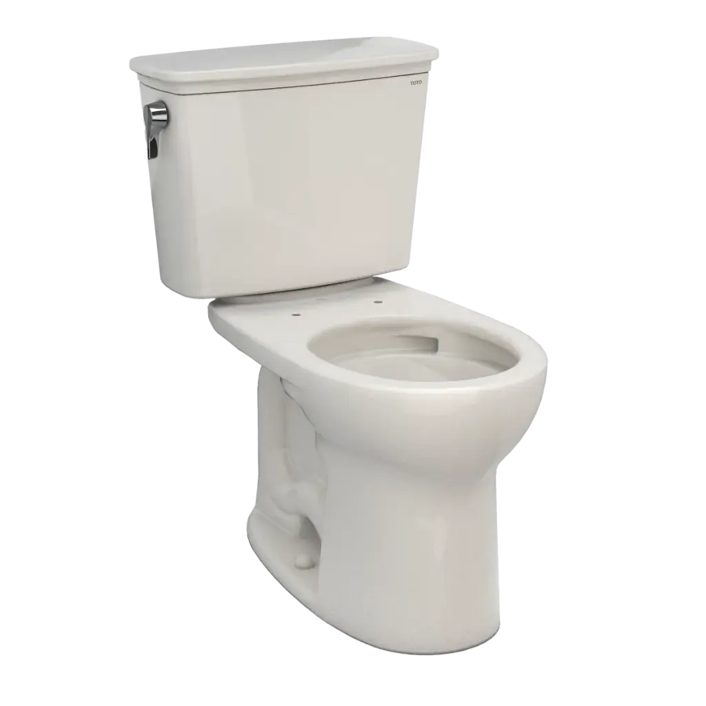 TOTO CST785CEFG#12 Drake Transitional Two Piece Round Toilet Sedona Beige