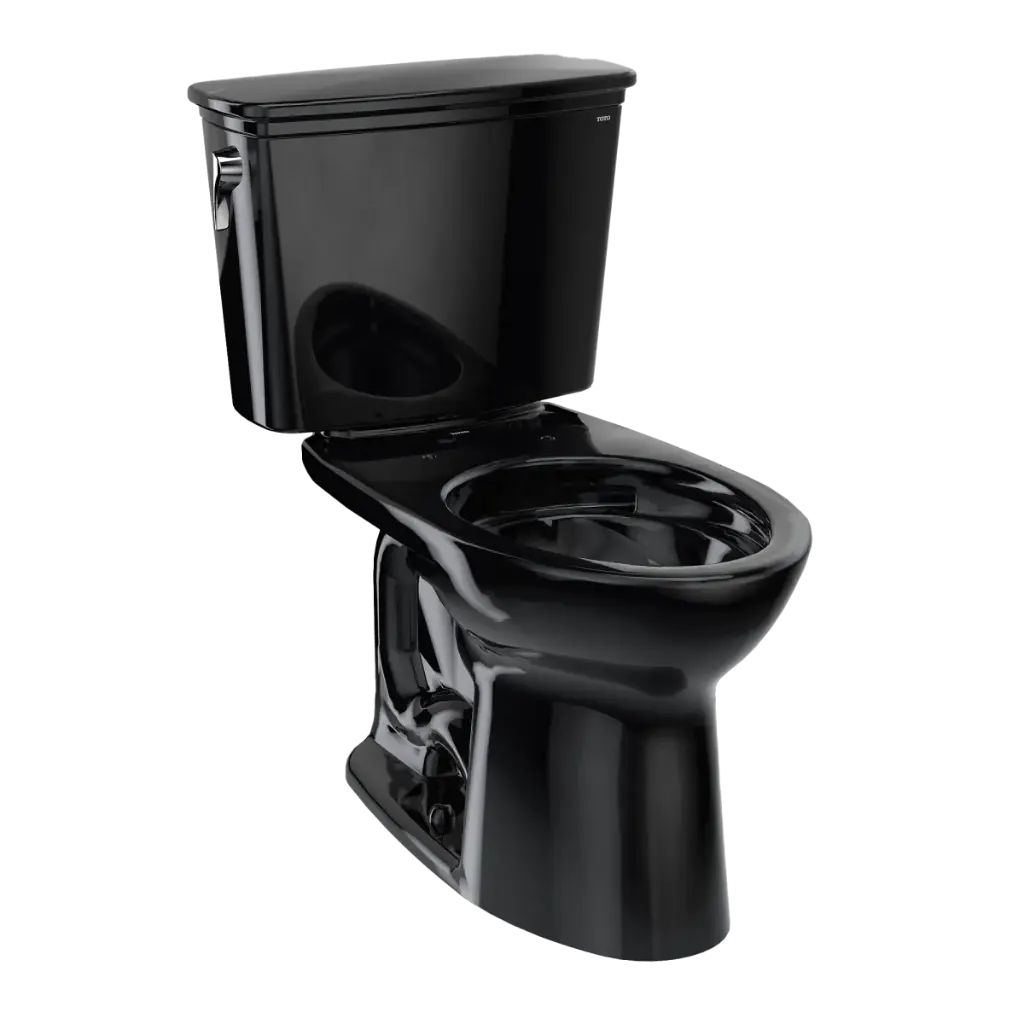 TOTO CST786CE#51 Drake Transitional Two Piece Elongated Toilet Ebony