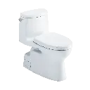 TOTO MS614124CUF#51 Carlyle II 1G One Piece Toilet Ebony