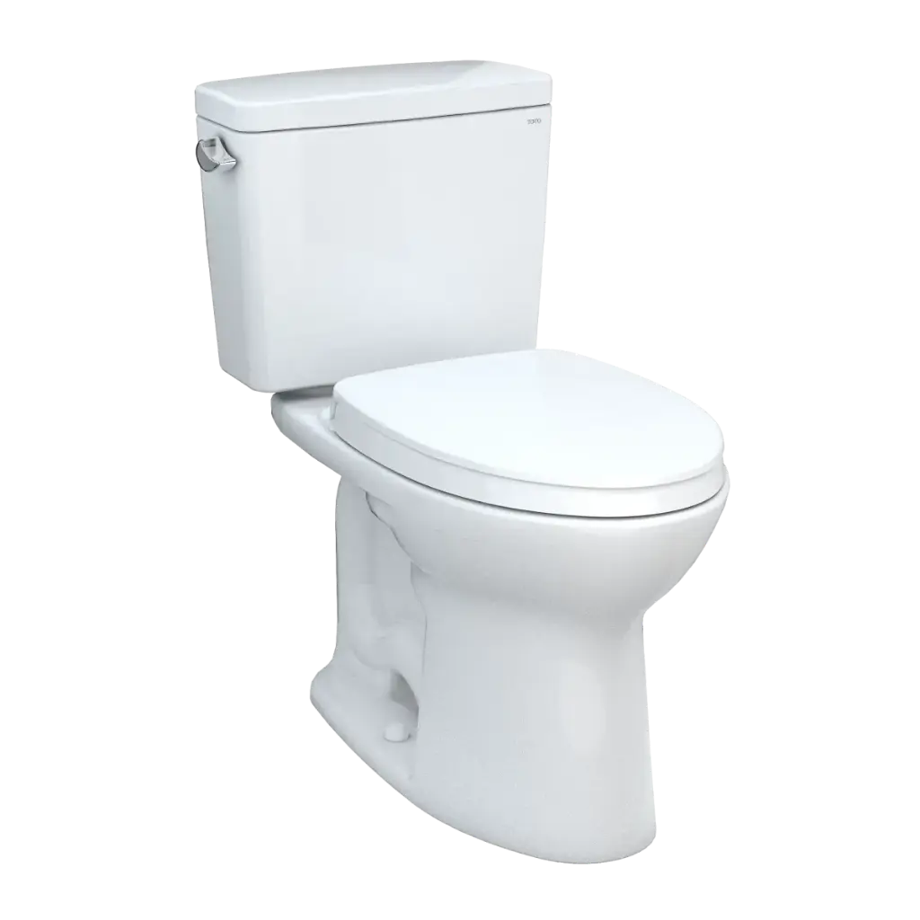 TOTO MS776124CSFG.10#01 Drake Two Piece Elongated Toilet Cotton 10" Rough-In