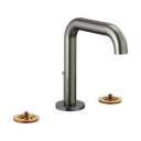 Brizo 65332LF-SLLHP-ECO Litze Widespread Lavatory Faucet Less Handles Brilliance Luxe Steel